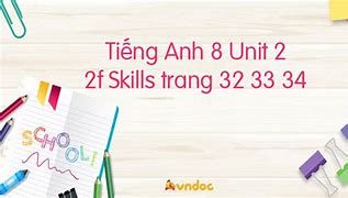 Tiếng Anh 8 Unit 2 Skills One